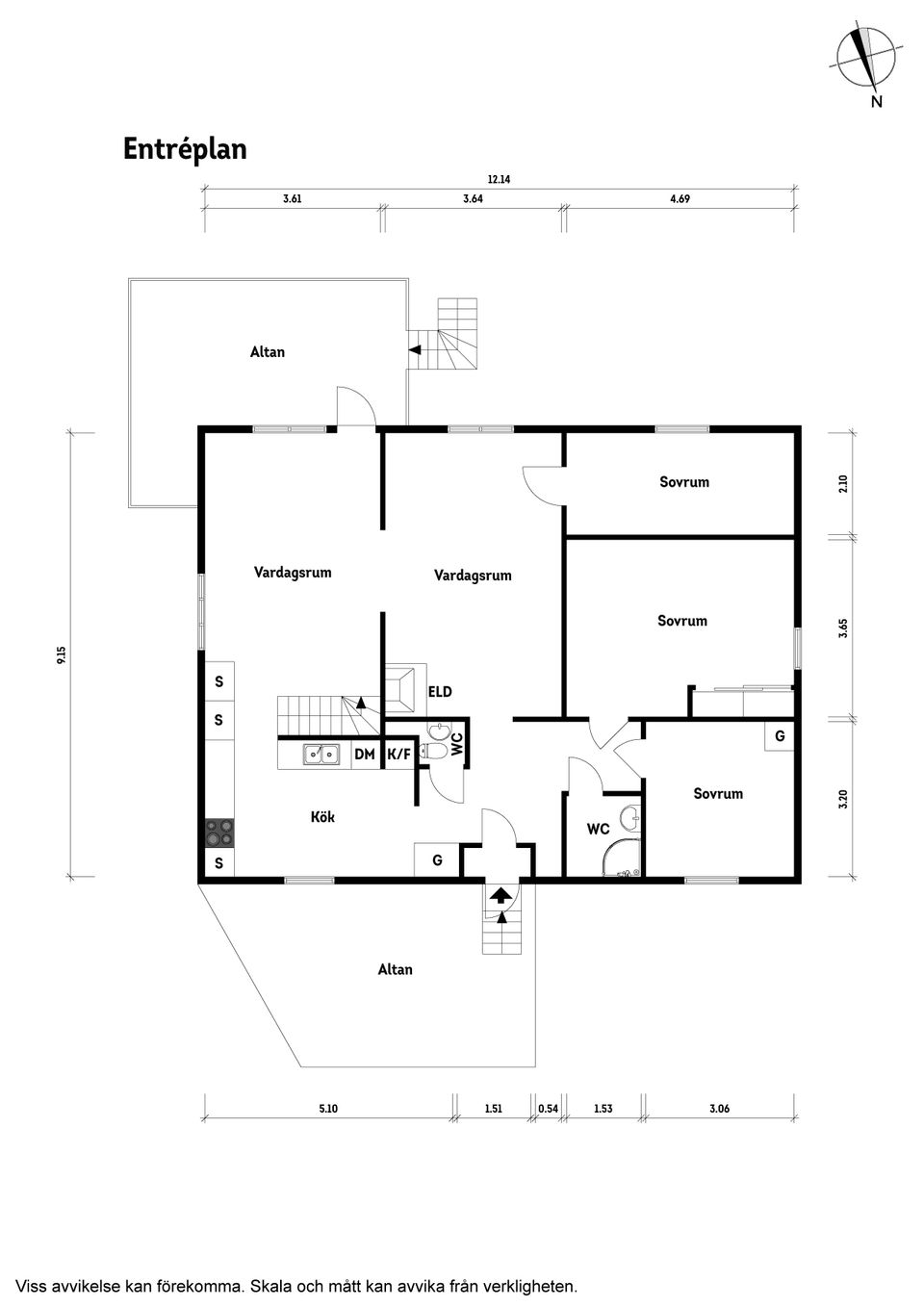 Villa, Dingegatan 14, Långedrag, Göteborg
