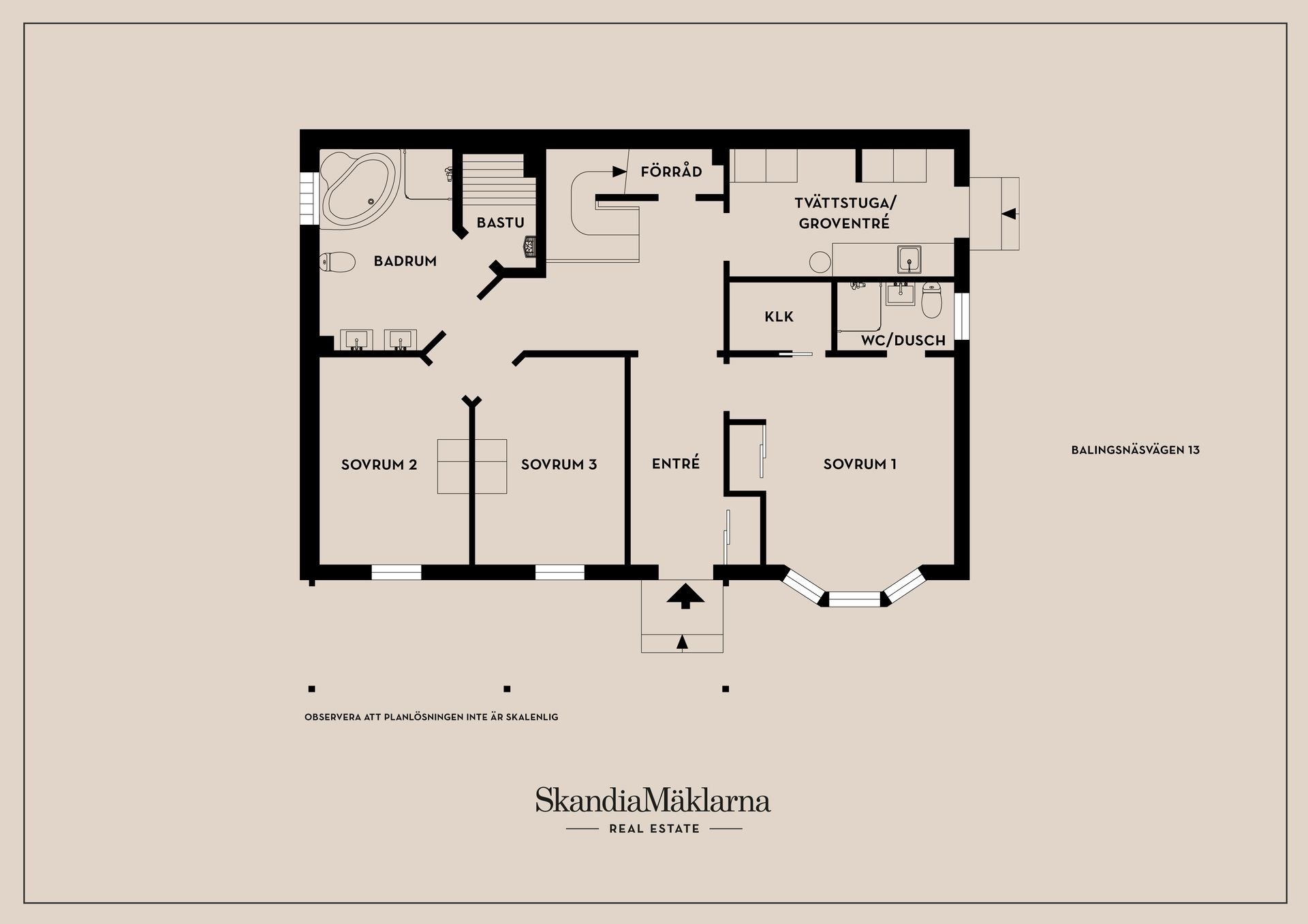 Villa, Balingsnäsvägen 13, Huddinge
