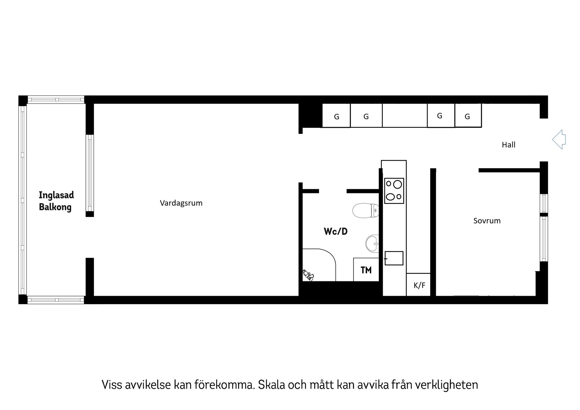 Bostadsrätt, Johan Enbergs väg 28, vån 5, Västra Skogen, Solna