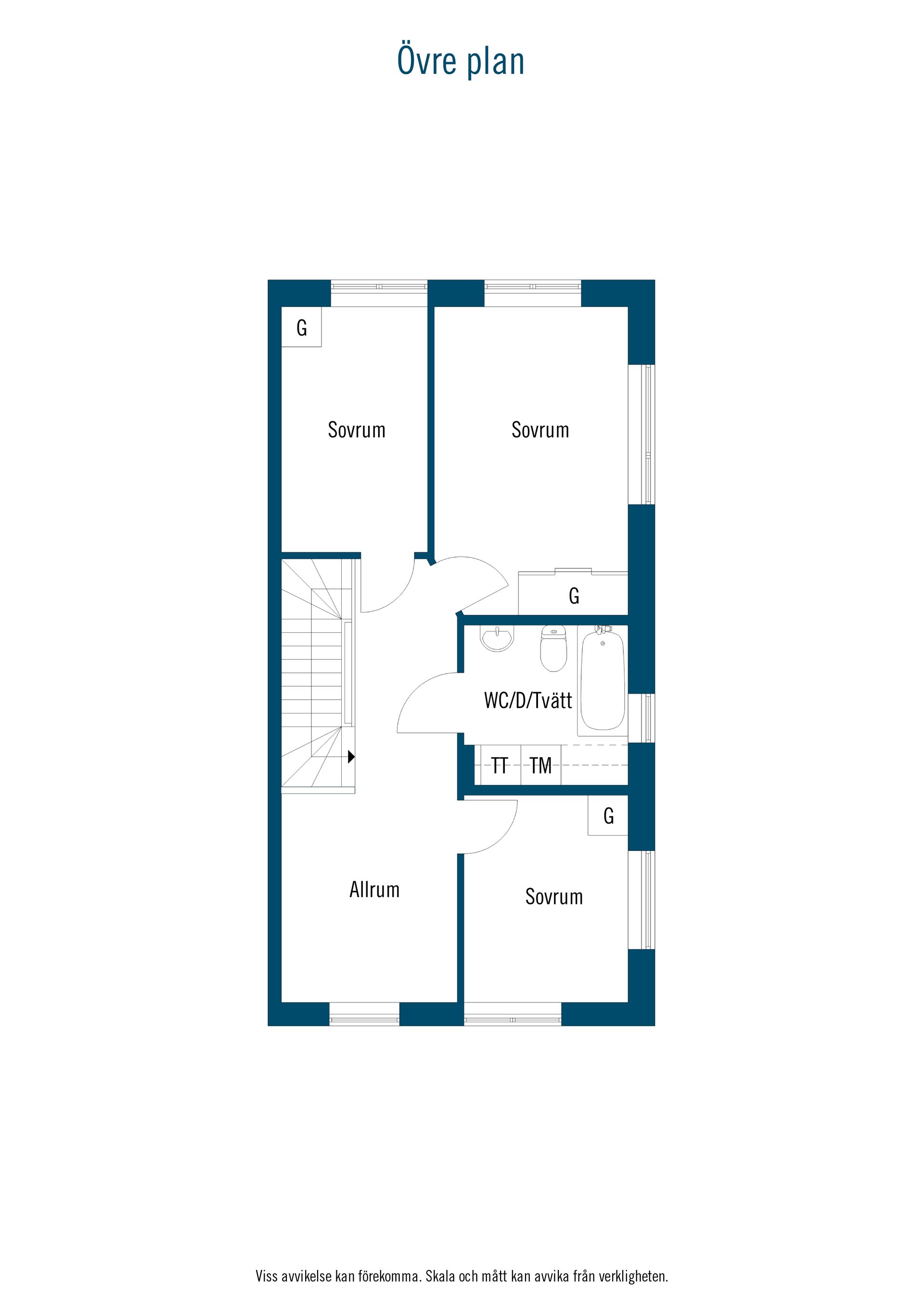 Radhus, Ploggatan 2A, Anderslöv, Trelleborg