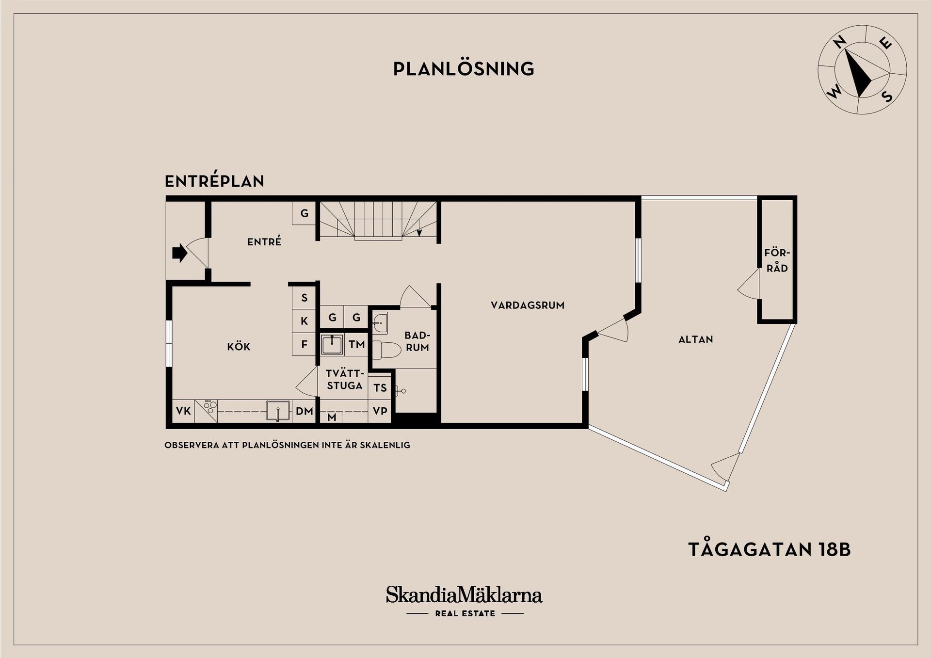Radhus, Tågagatan 18B, Norr, Helsingborg
