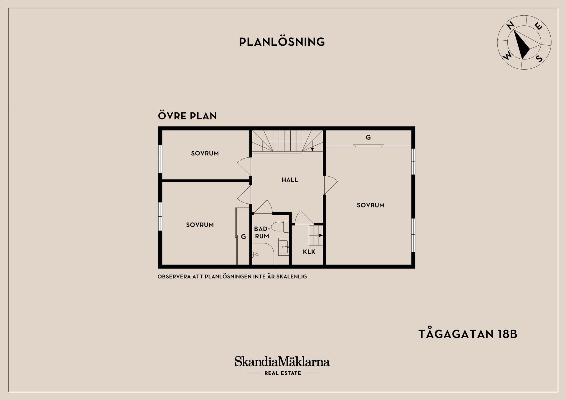 Radhus, Tågagatan 18B, Norr, Helsingborg