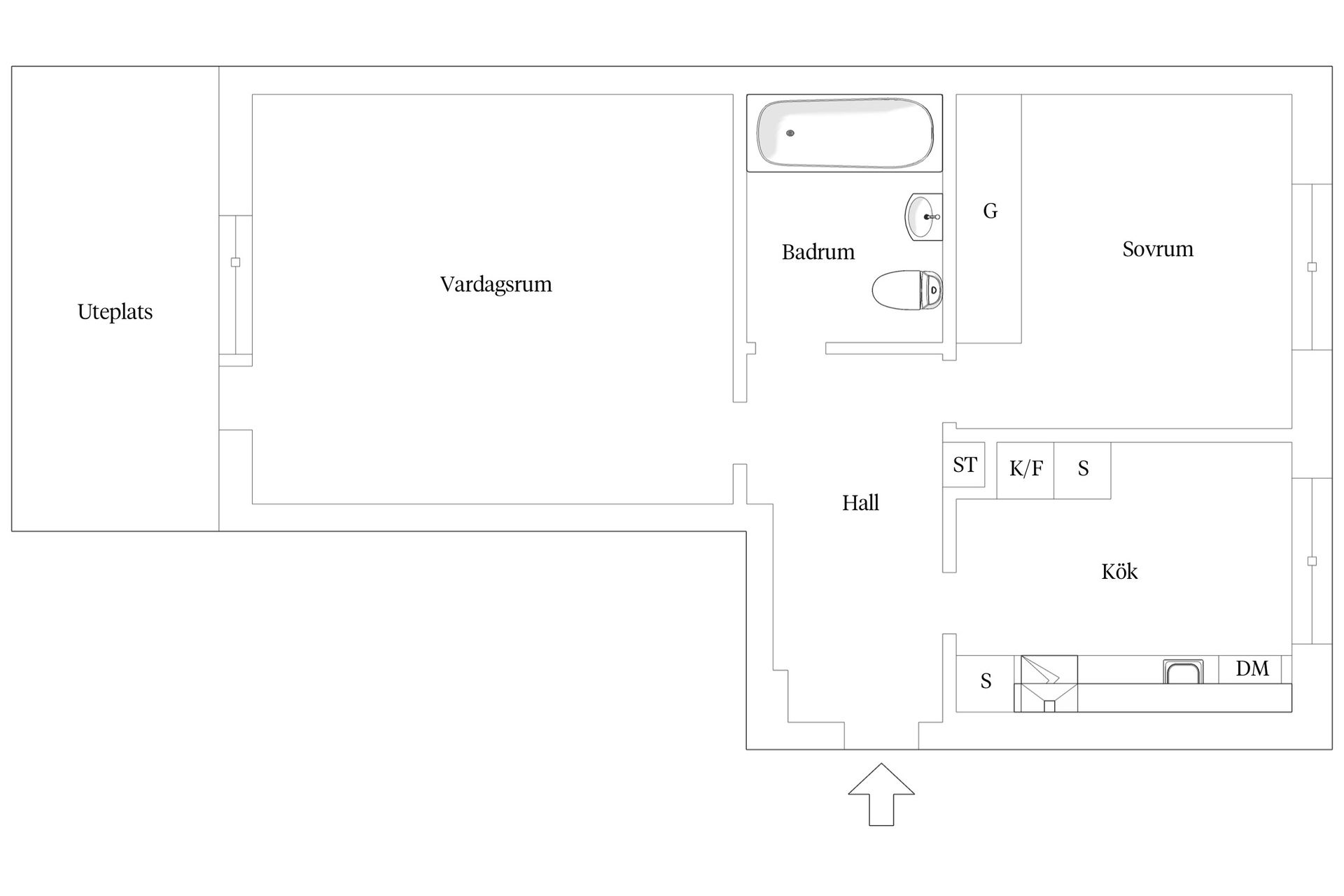 Bostadsrätt, Måsvägen 20C, Väster, Lund