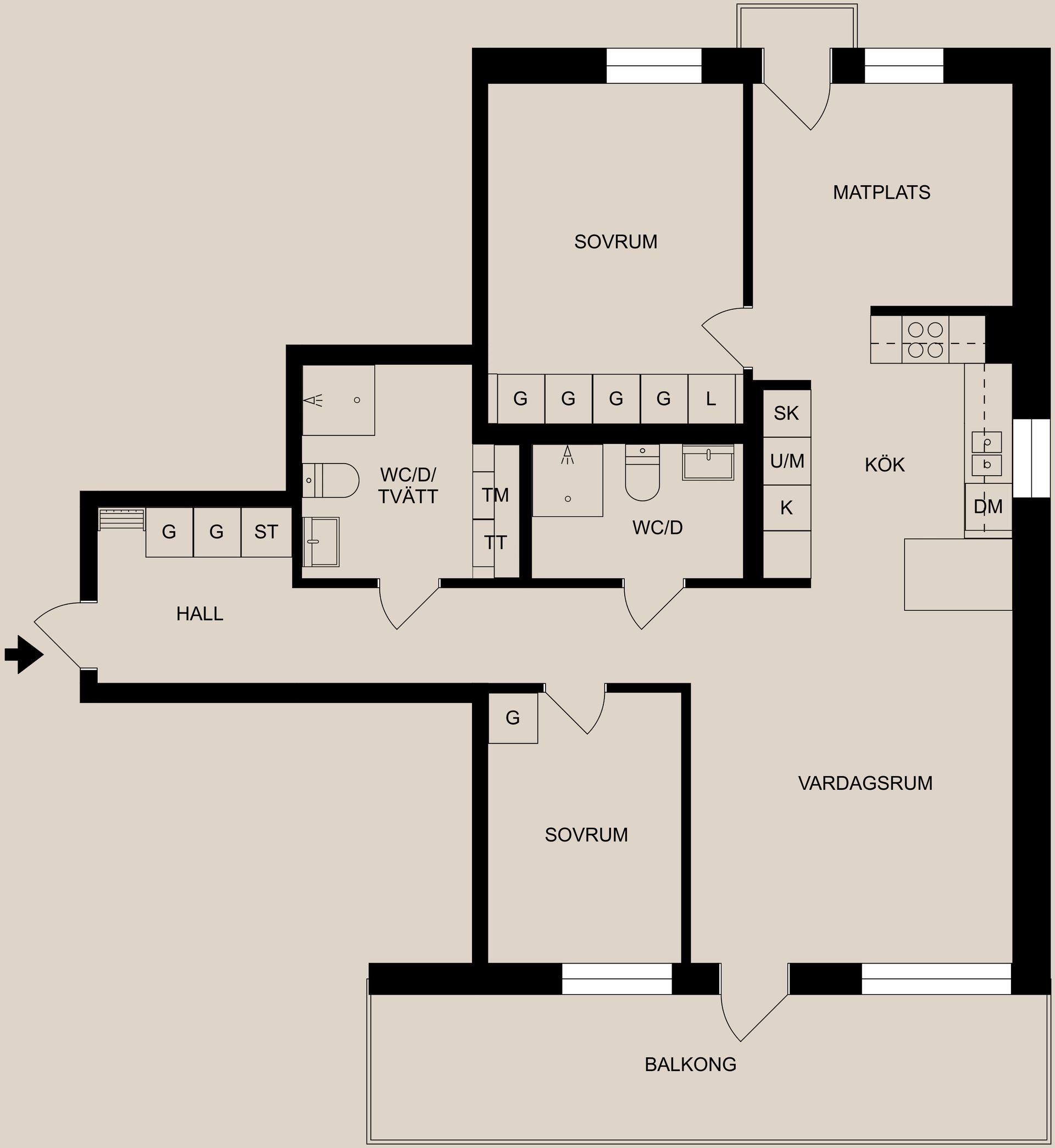 Bostadsrätt, Saltängsgatan 98, Centralt - Inre hamnen, Norrköping