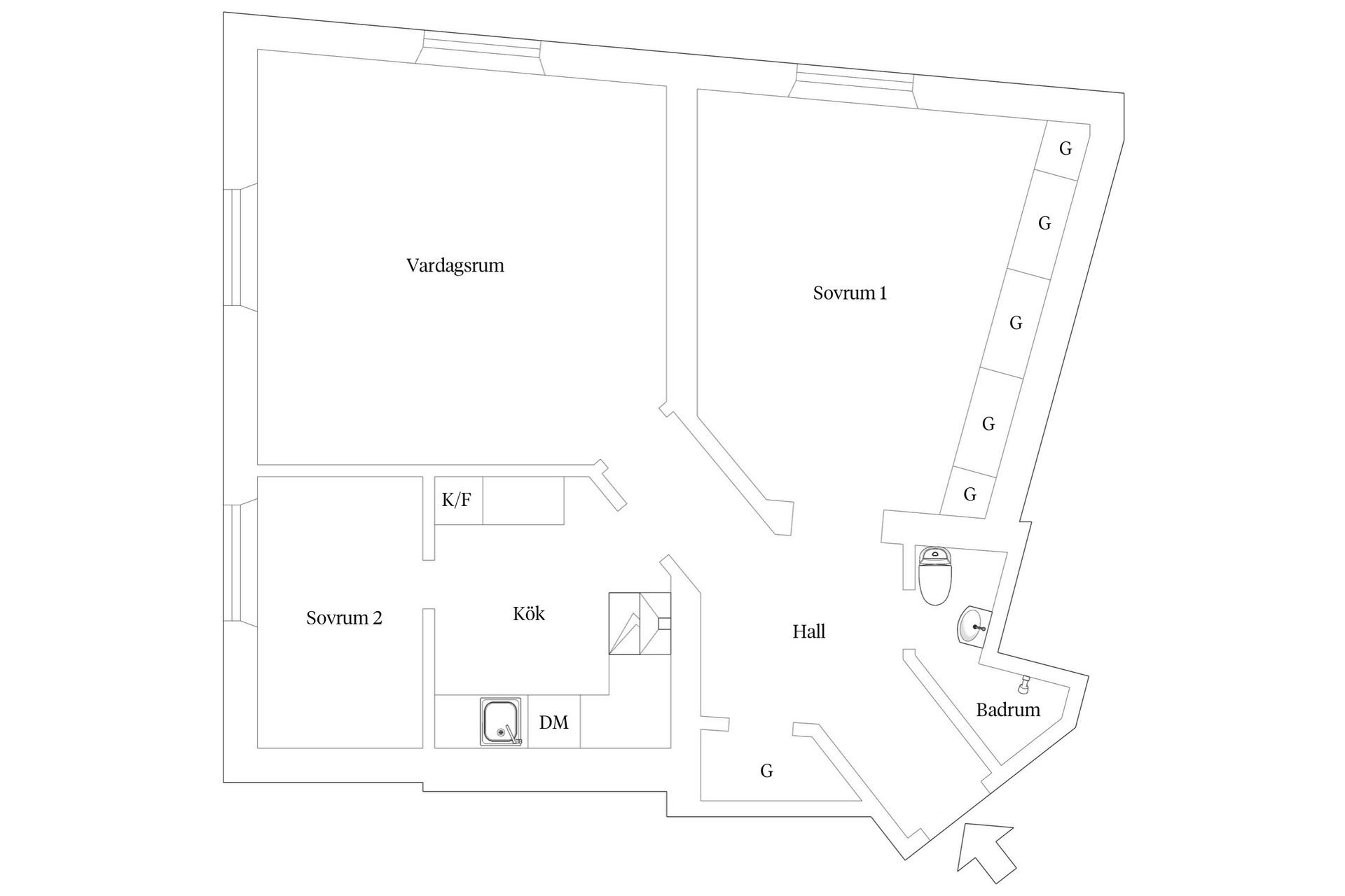Bostadsrätt, Nynäsvägen 323, Enskede - Gamla Enskede, Stockholm