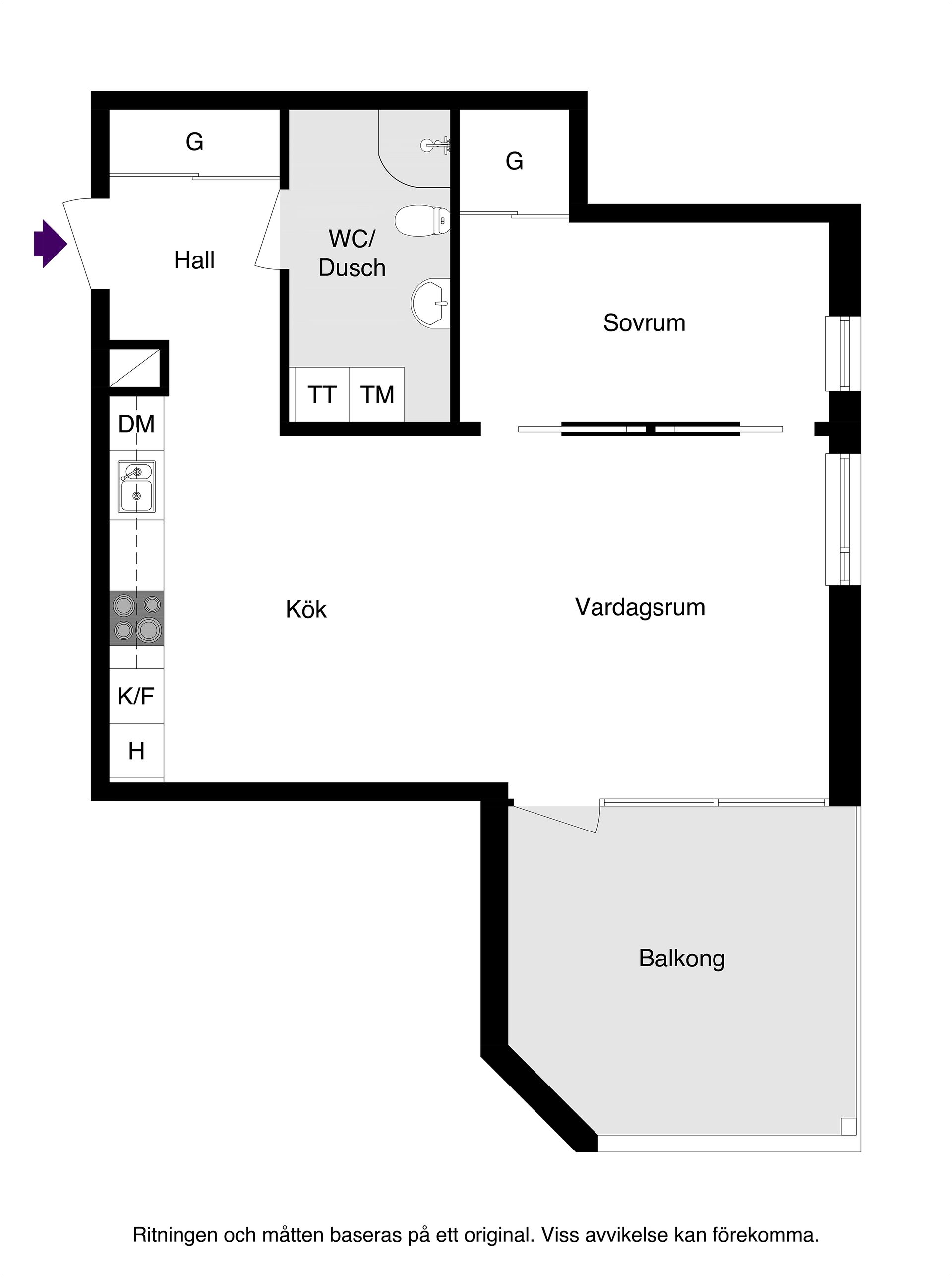 Bostadsrätt, Henry Wemans väg 2, Gottsunda, Uppsala