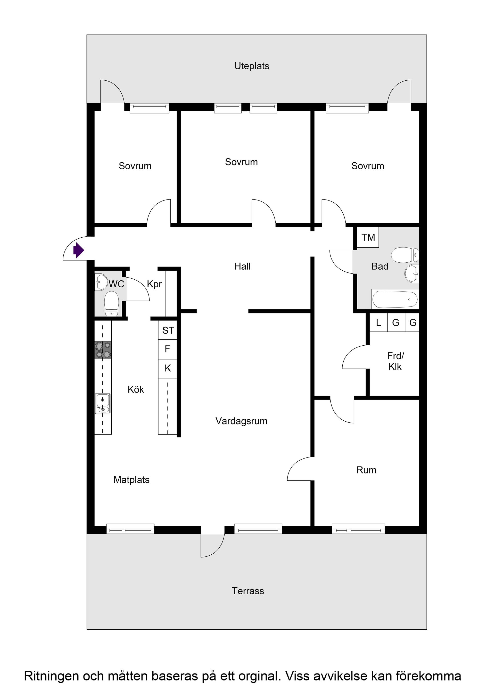 Bostadsrätt, Turbingränd 3, Kallhäll, Järfälla
