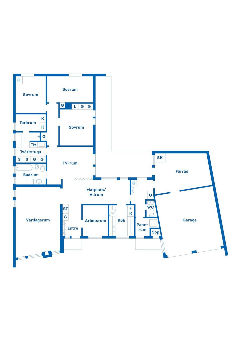 Villa, Södra allén 17, Handskeryd, Nässjö