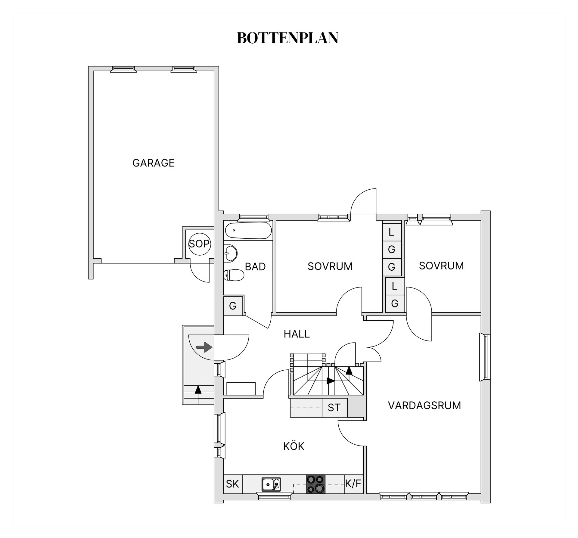 Villa, Liljevägen 17, Sund, Örnsköldsvik