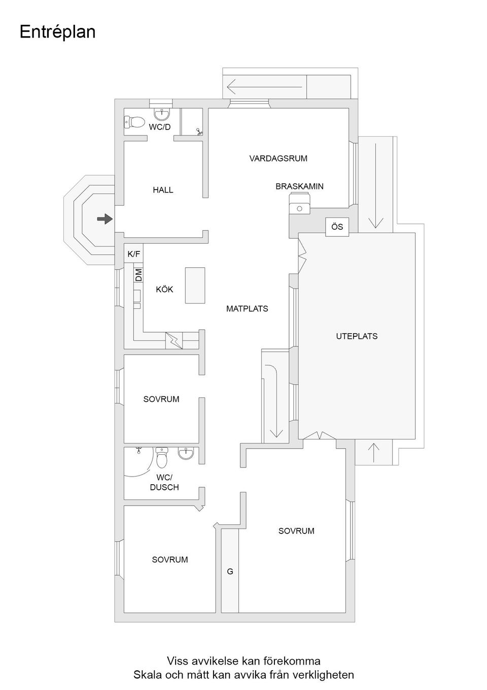 Villa, Skogsvägen 42, Bålsta Krägga, Håbo