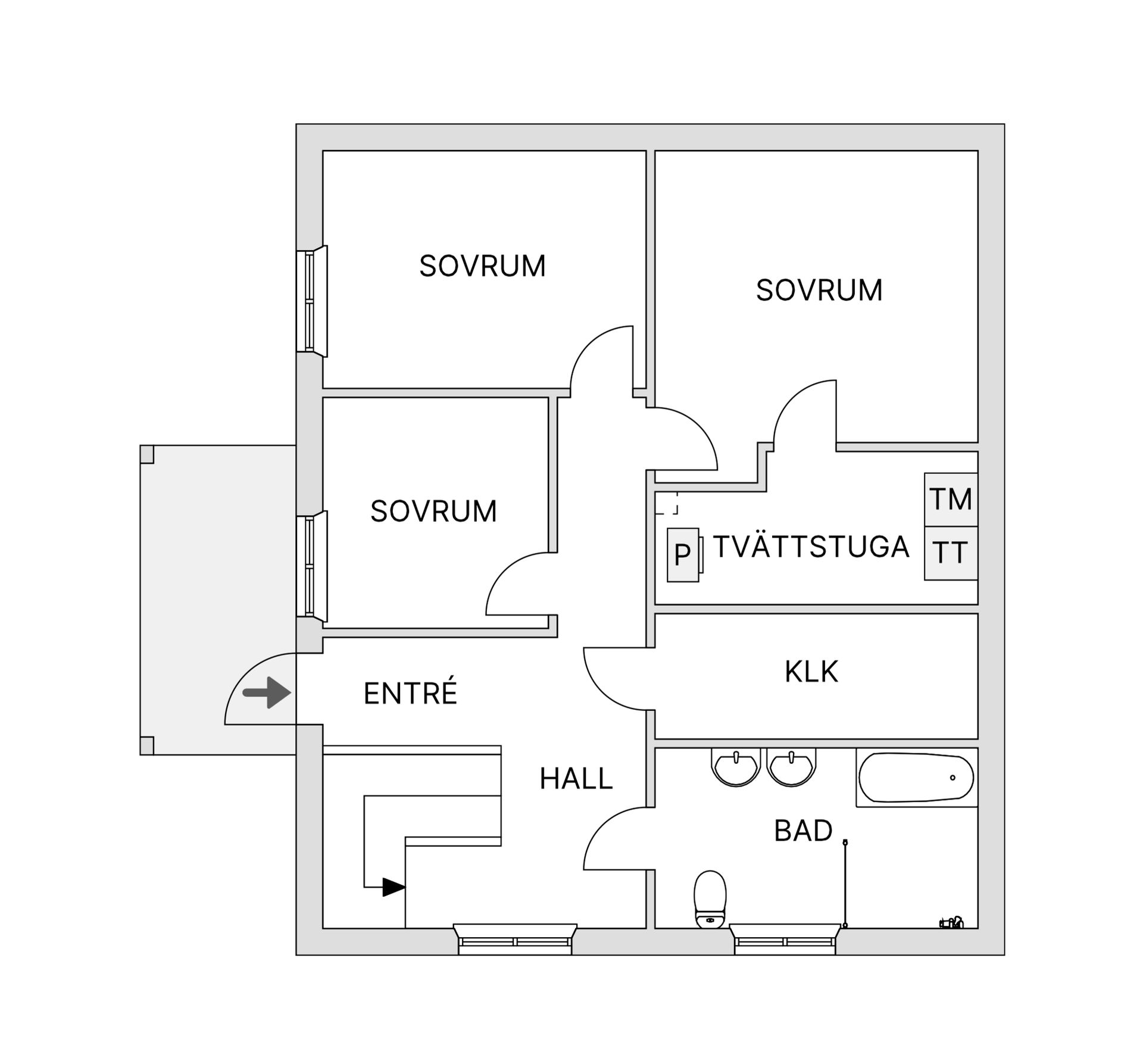 Villa, Getargatan 27, Bergsbyn, Skellefteå