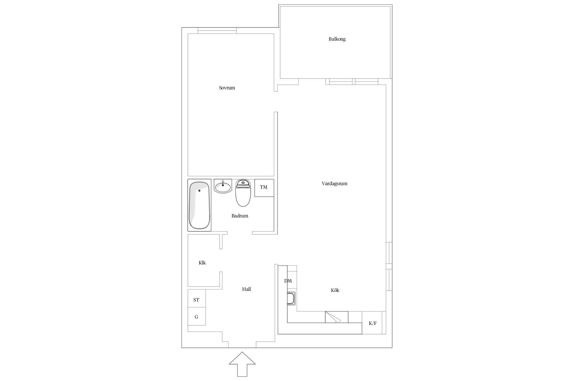 Bostadsrätt, Korsvägen 28, Roslags-Näsby, Täby