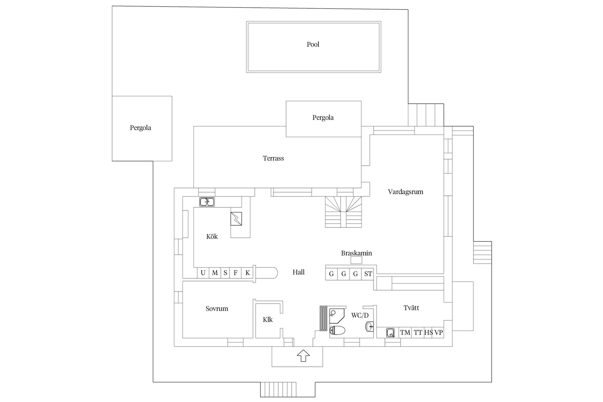 Villa, Korsholmsvägen 9, Saltsjöbaden - Älgö, Nacka