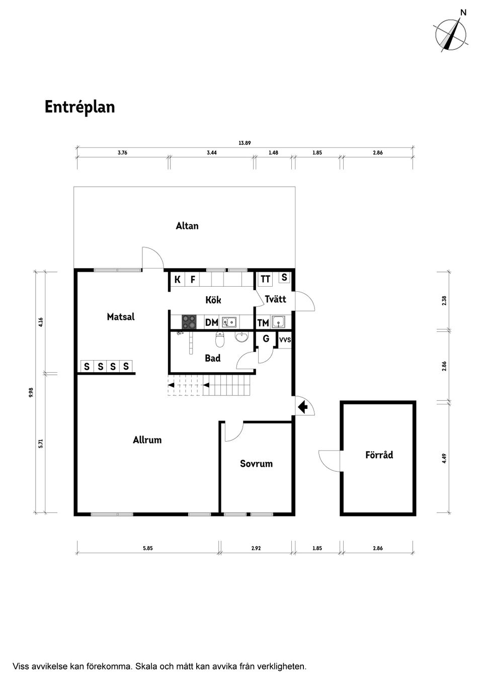 Villa, Mor Annas väg 2, Hulan, Lerum