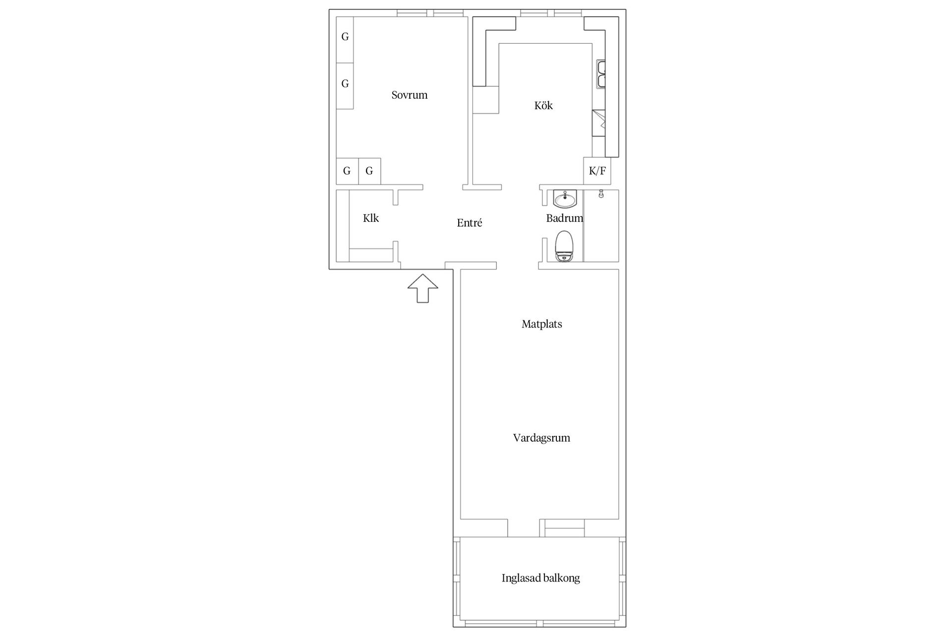 Bostadsrätt, Älggatan 18A, Limhamn, Malmö
