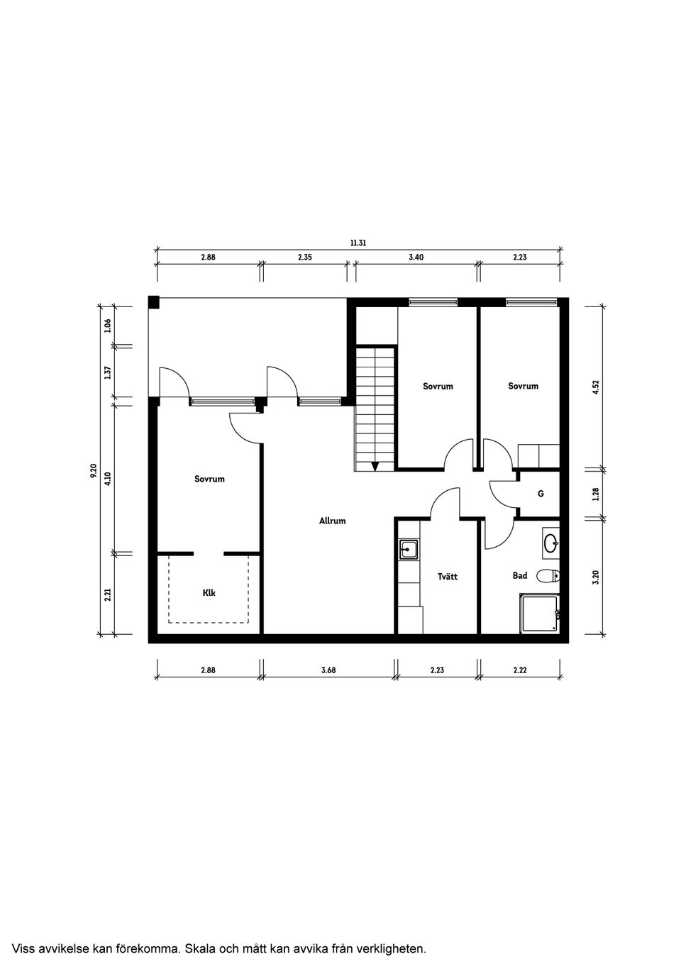 Villa, Brännåsvägen 7, Stamsjön, Lerum