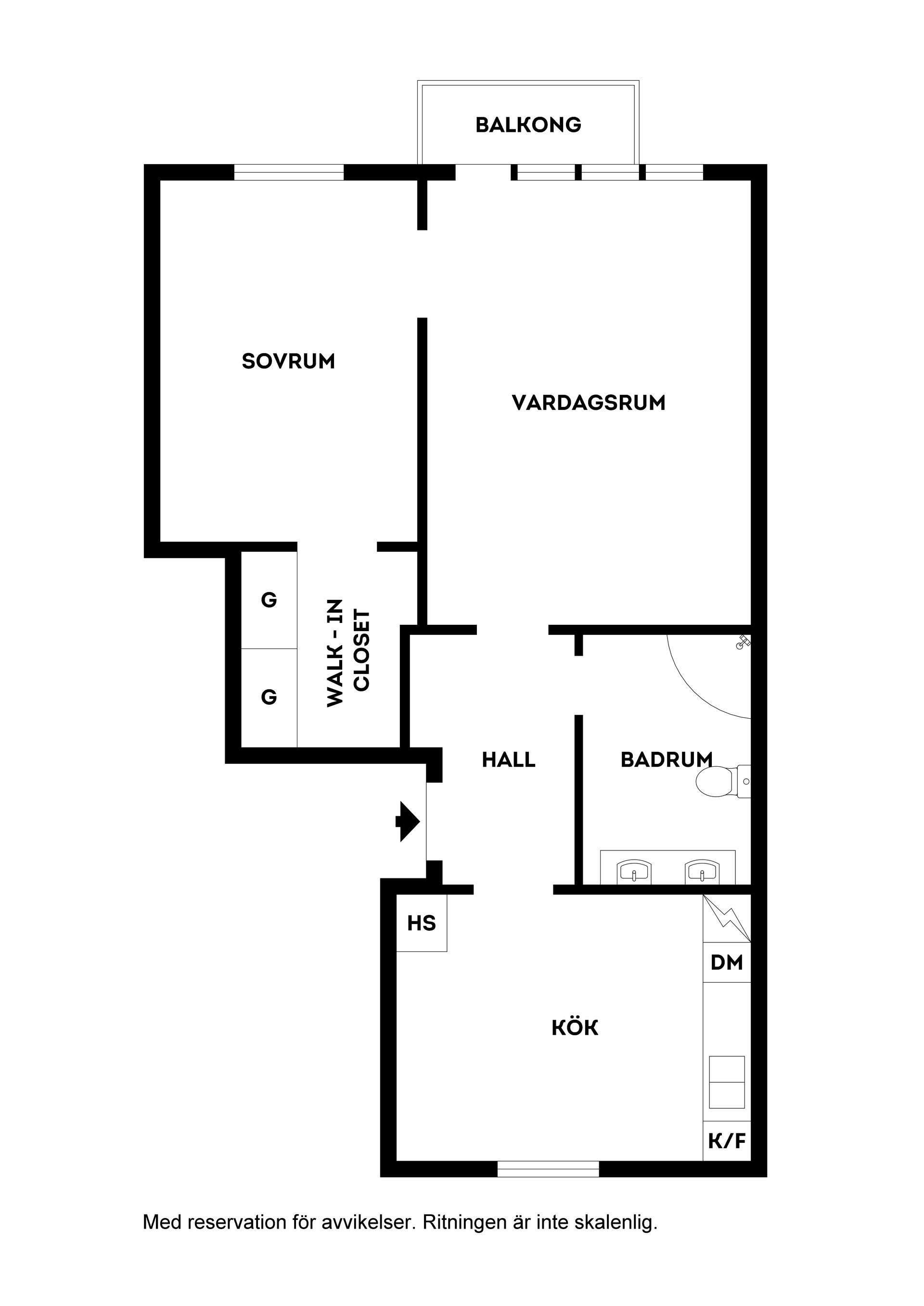 Bostadsrätt, Hesekillegatan 21, Centralt, Trelleborg, Trelleborg
