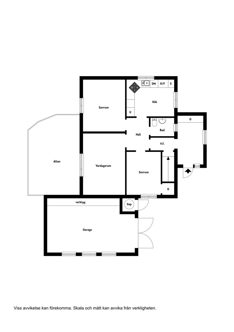Villa, Stenringen 4, Bergnäset, Luleå