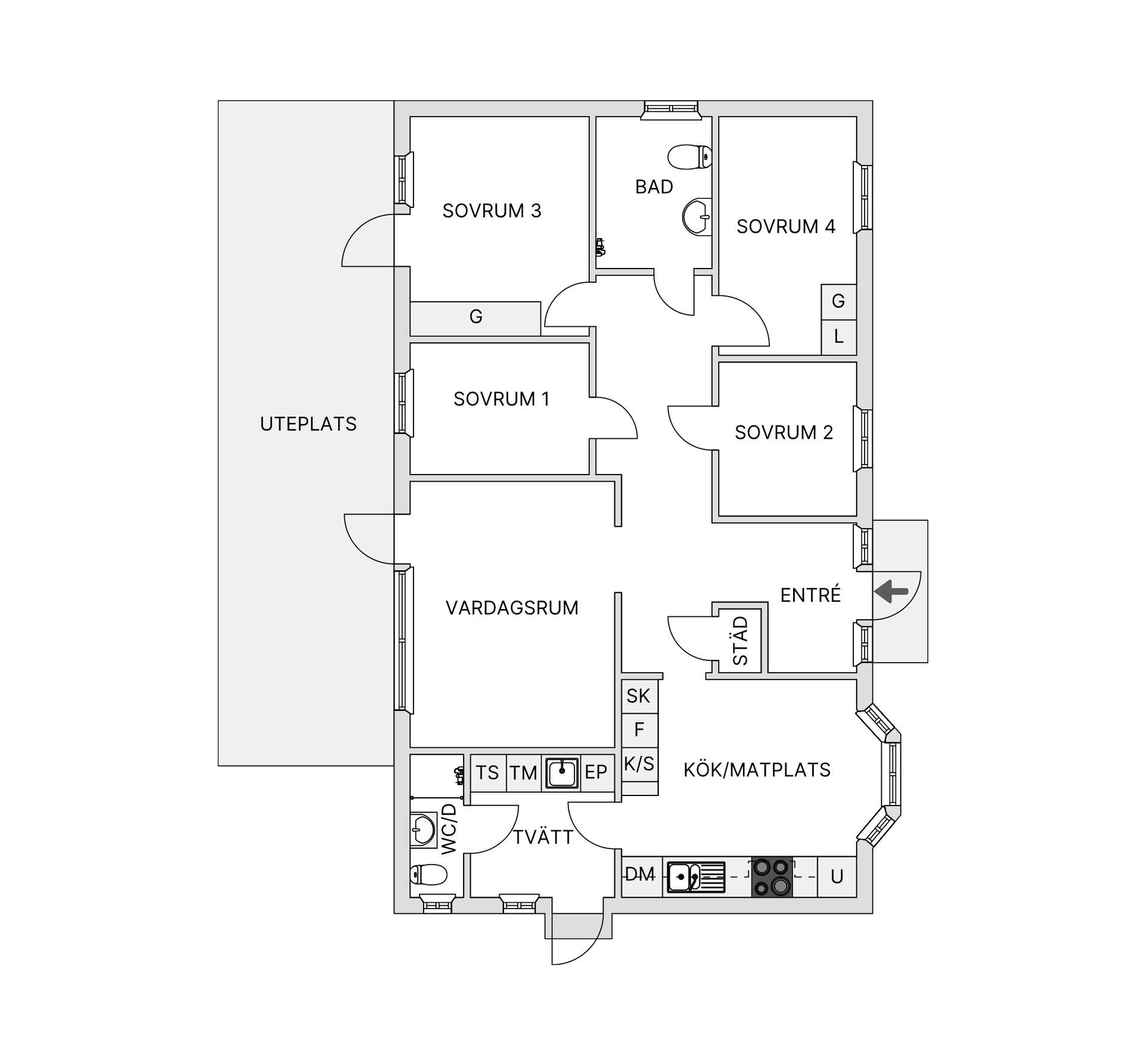 Villa, Seglinge Björkbacken 15, Almunge, Uppsala