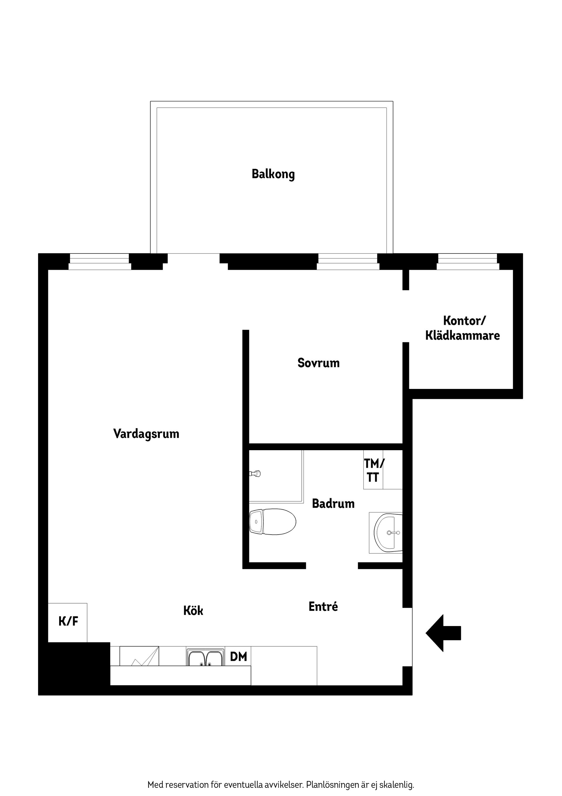 Bostadsrätt, Kung Oskars väg 15B, Sockerbruksområdet, Lund