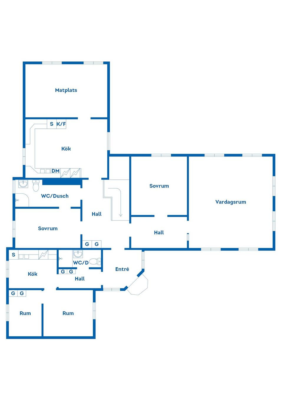 Villa, Skålbo Fallollasvägen 4, Järvsö, Skålbo, Ljusdal