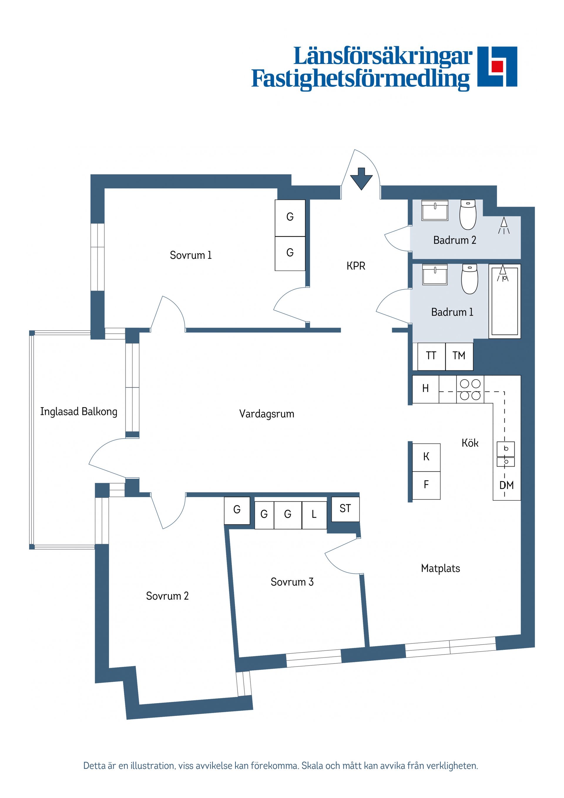 Bostadsrätt, Finnboda Parkväg 2, Finnboda Hamn, Nacka