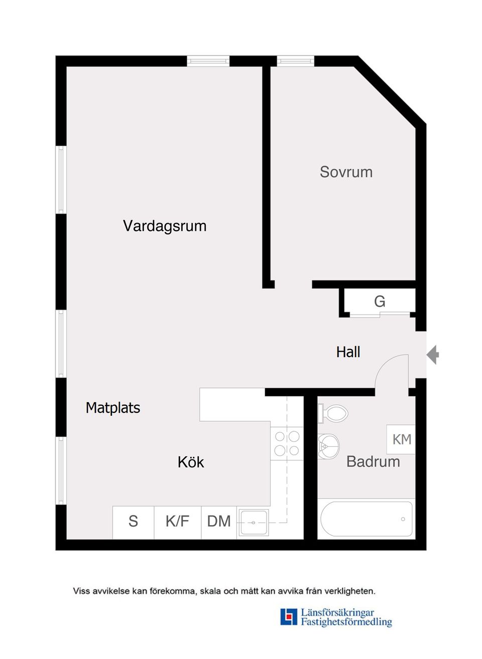 Bostadsrätt, Kvarnvägen 12, Centralt, Upplands Väsby