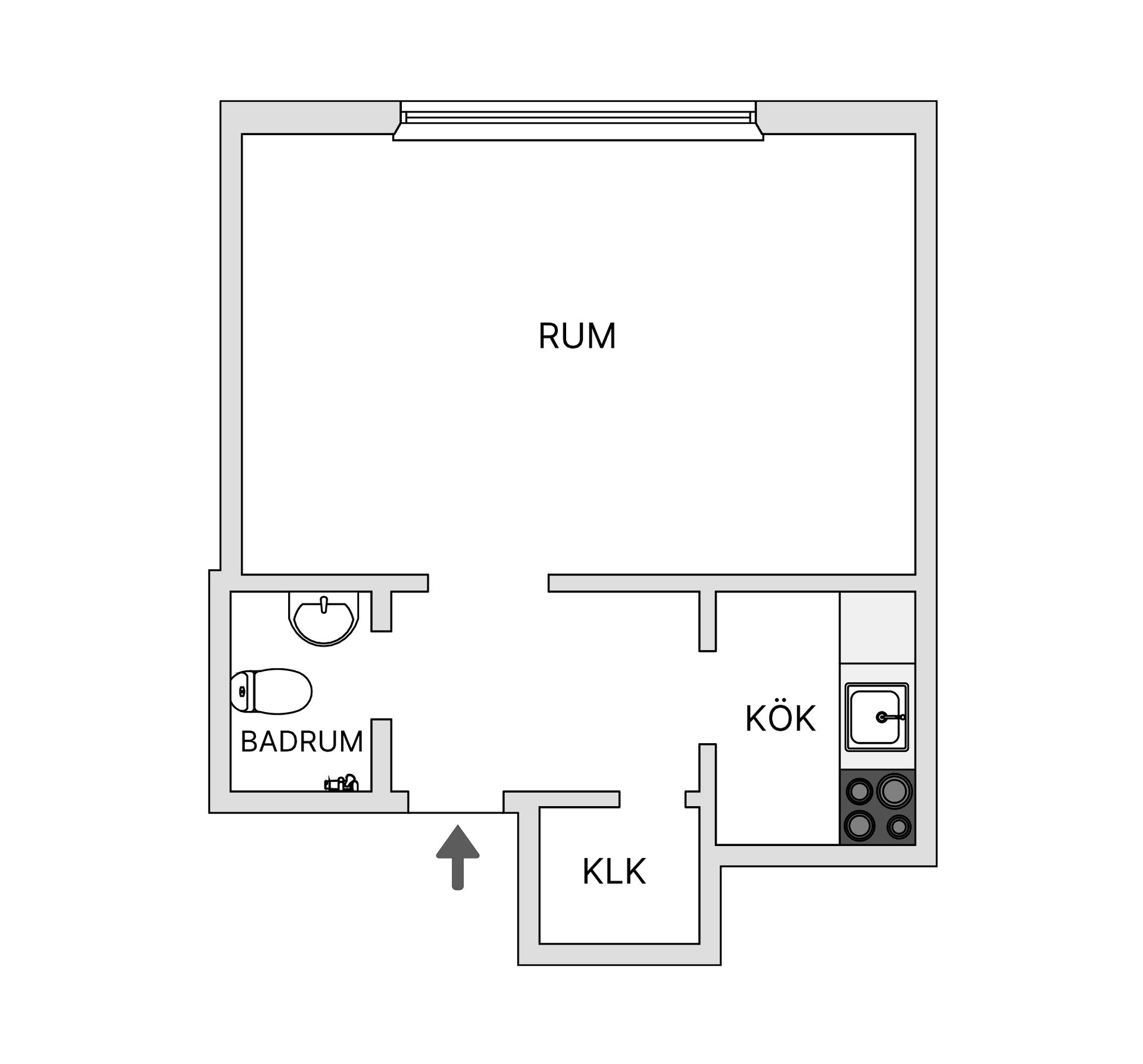 Bostadsrätt, Gjuterigatan 18, Malmen, Värnamo