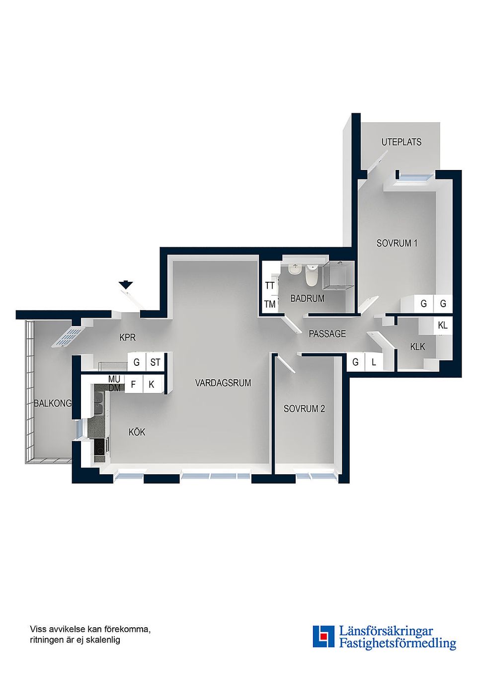 Bostadsrätt, Fyrvaktarkroken 66, Blåsut, Stockholm