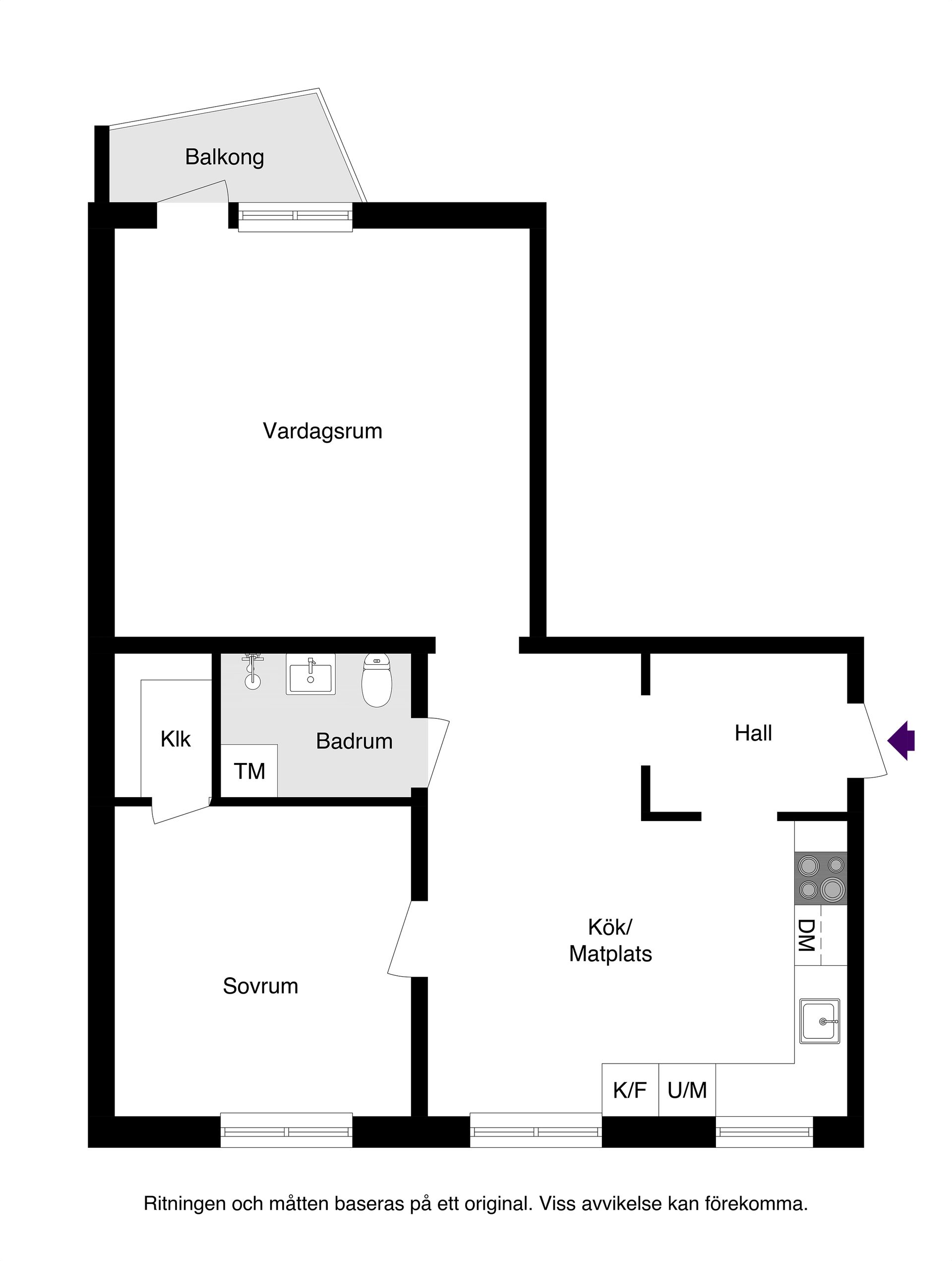 Bostadsrätt, Byggmästargatan 5C, Salabacke, Uppsala