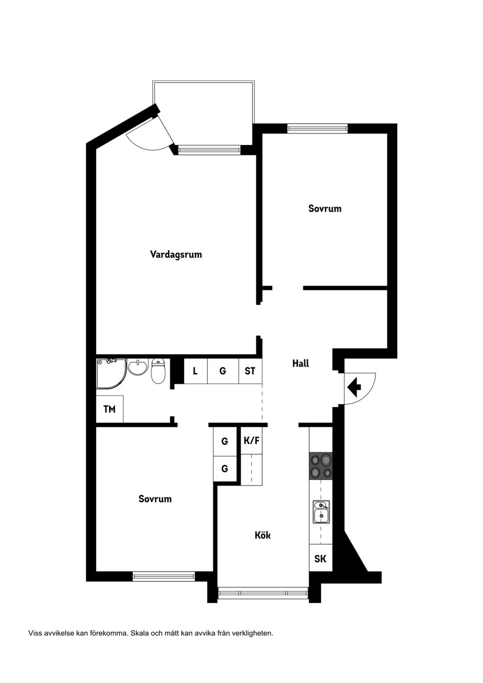 Bostadsrätt, Bergmansgatan  24, Visby - Länna, Gotland
