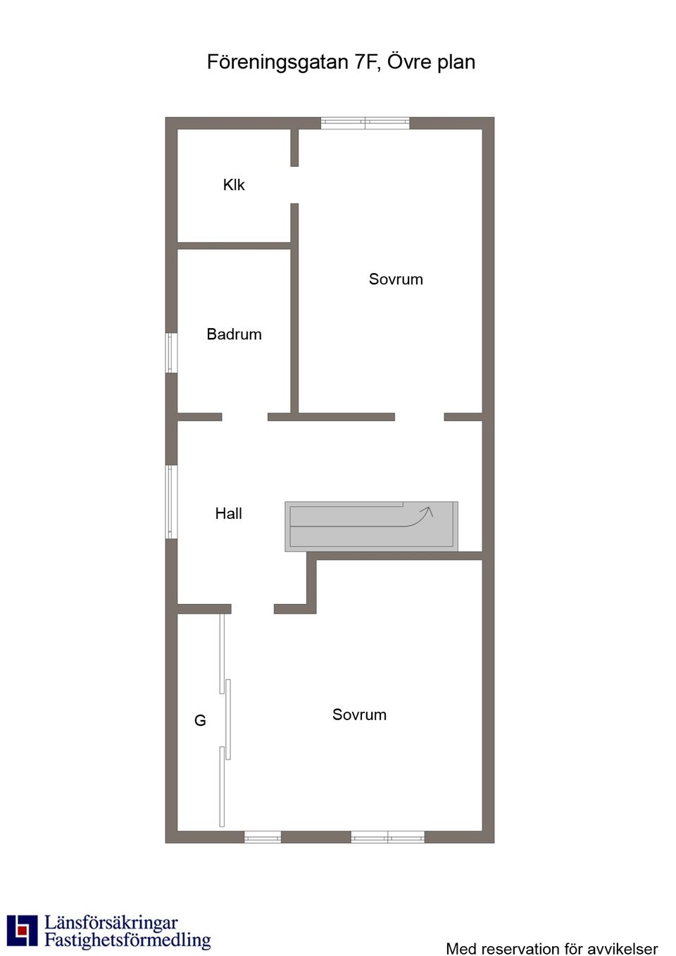 Bostadsrätt, Föreningsgatan 7F, Laholm