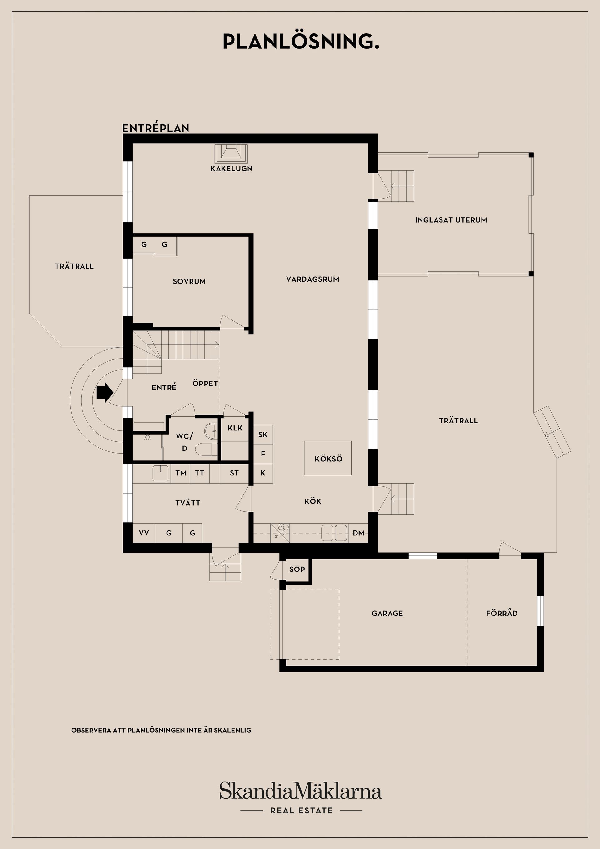 Villa, Spelmansvägen 5, Landsnora, Sollentuna