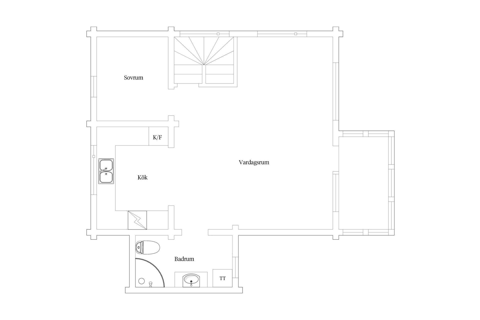 Bostadsrätt, Sadelhöjden 2A, Åre Sadeln, Åre
