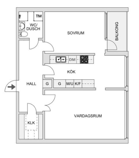 Bostadsrätt, Minutgränd 13, Jakobsberg, Järfälla