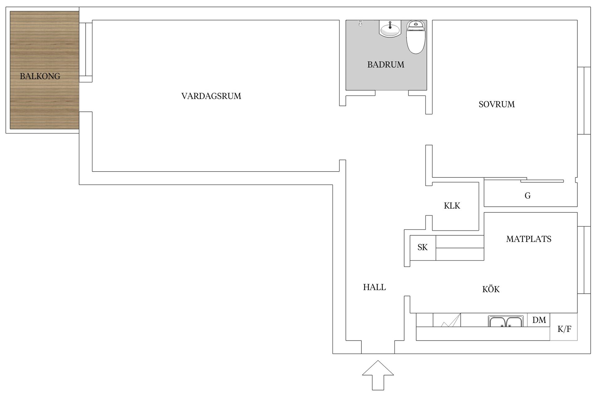 Bostadsrätt, Hagåkersgatan 4C, Mölndal - Bosgården, Mölndal