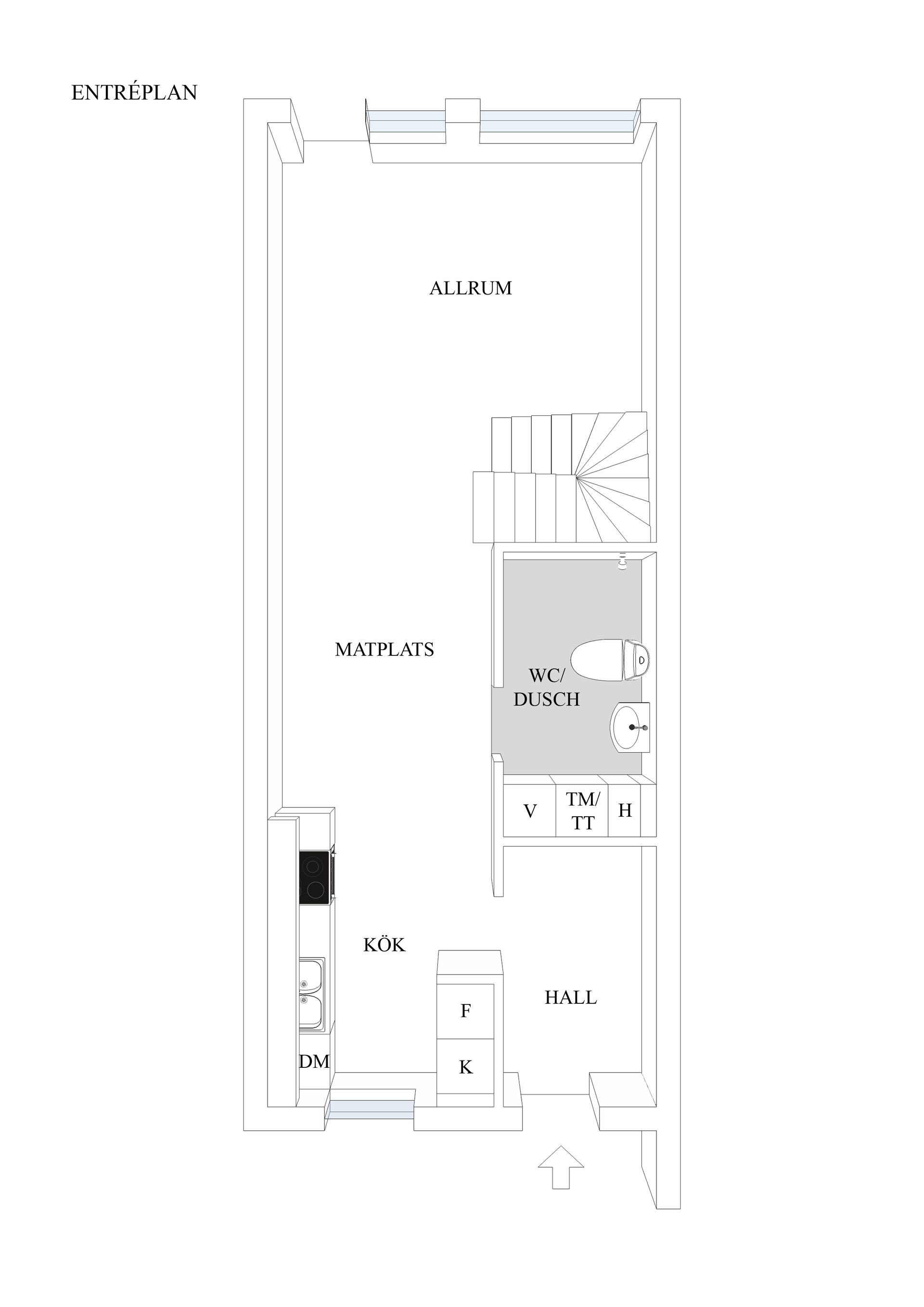 Radhus, Uppfinnargatan 1C, Fresta, Upplands Väsby