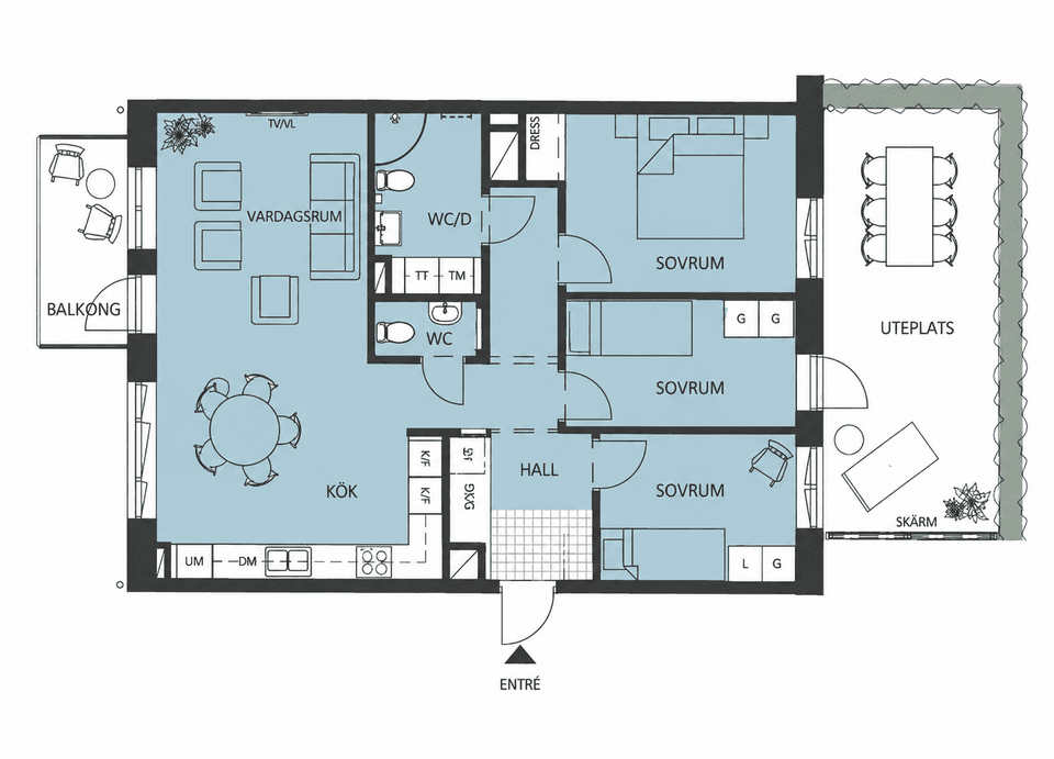 Bostadsrätt, Trollhasselgatan 2, Centrala Hisingen, Göteborg