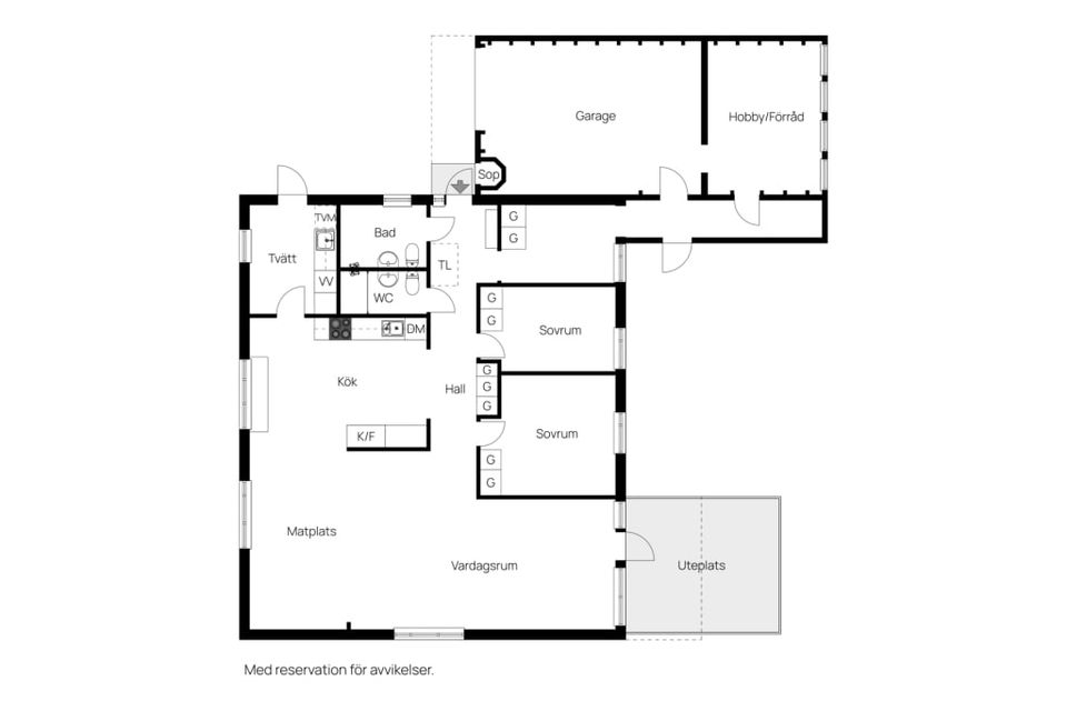 Villa, Gräsgatan 20, Korsängen, Enköping