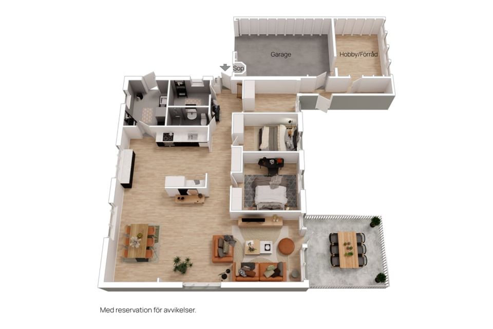 Villa, Gräsgatan 20, Korsängen, Enköping