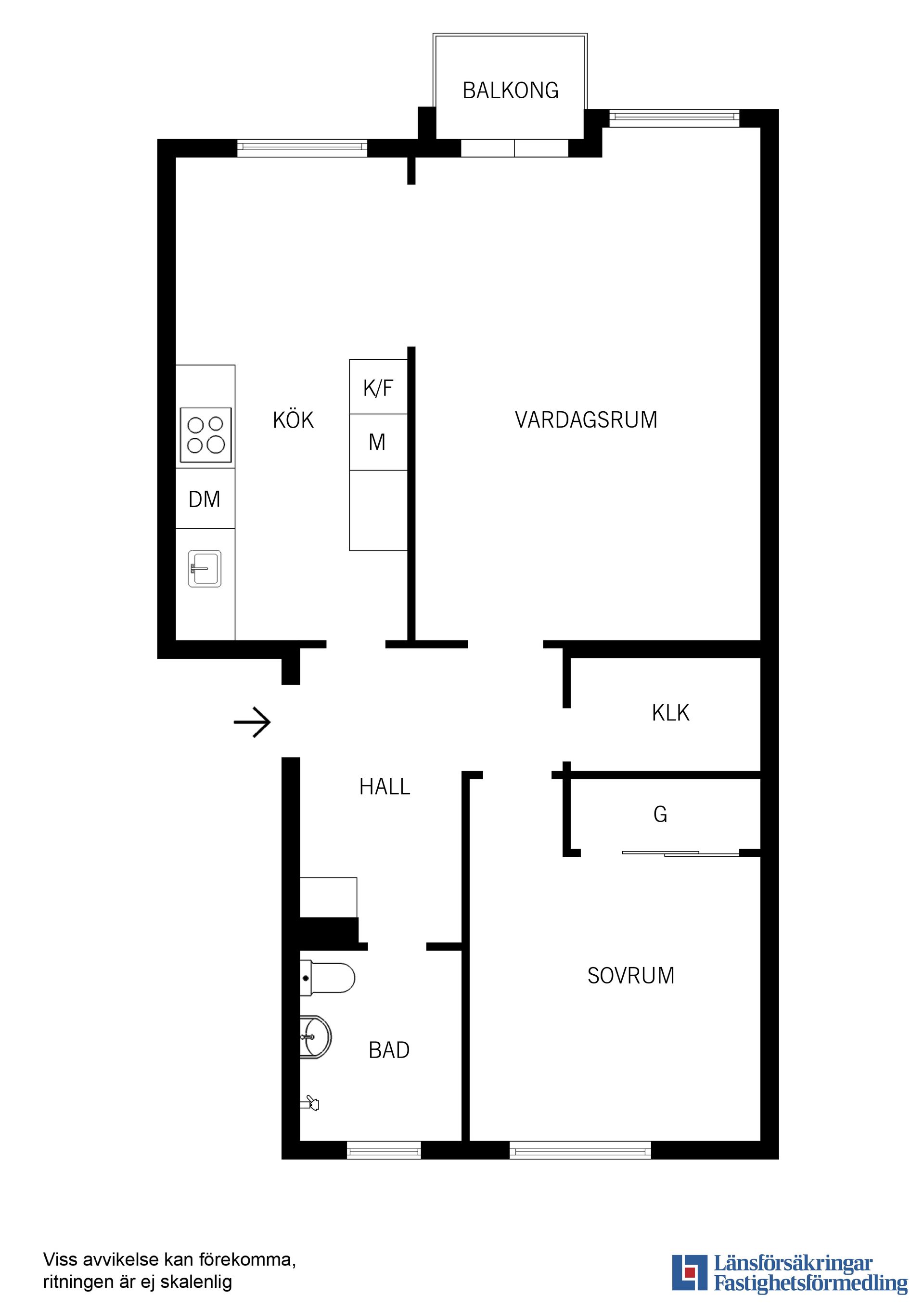 Bostadsrätt, Elsa Borgs gata 64, Fruängen, Stockholm