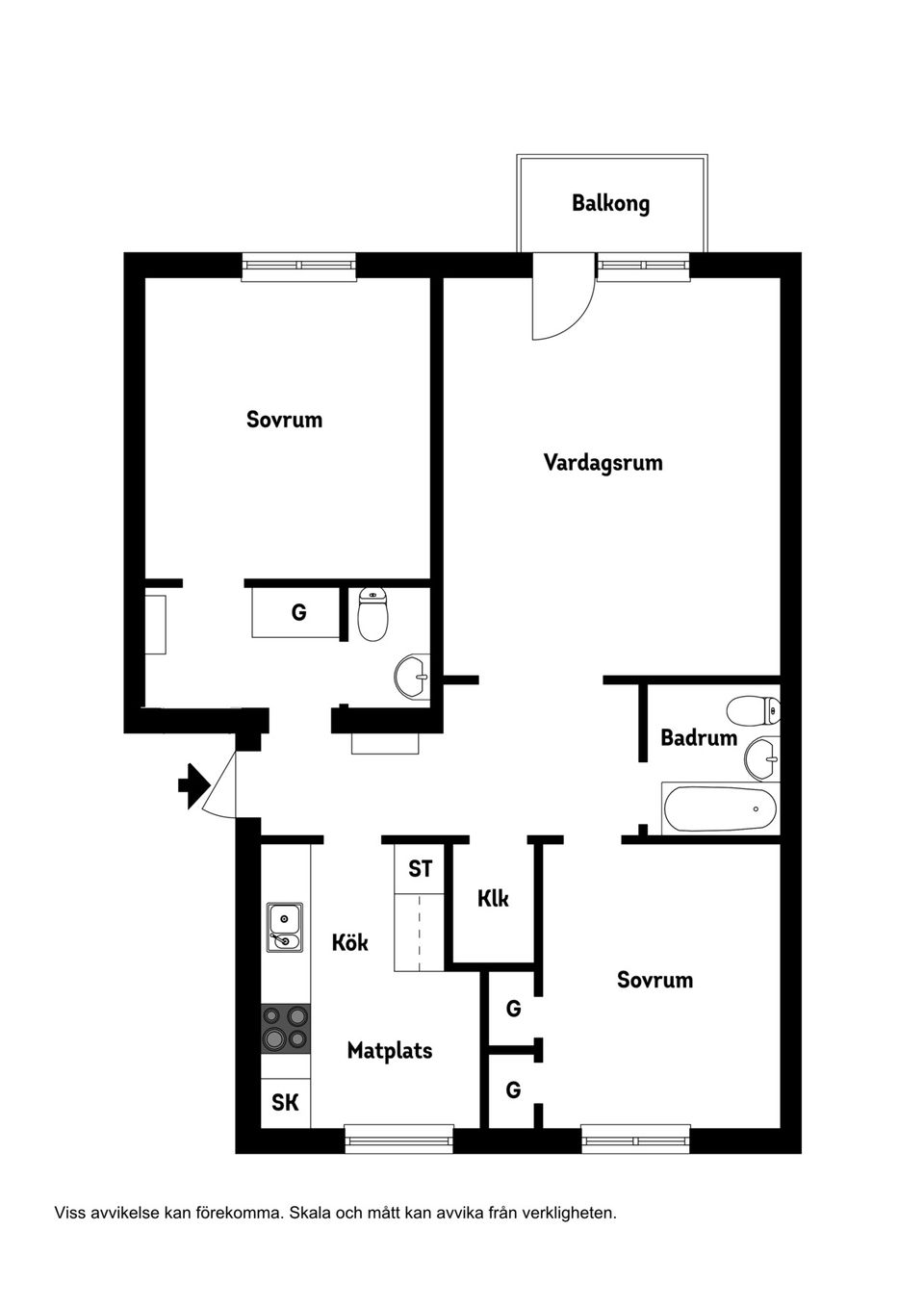 Bostadsrätt, Centralgatan 29F, Åker, Nässjö