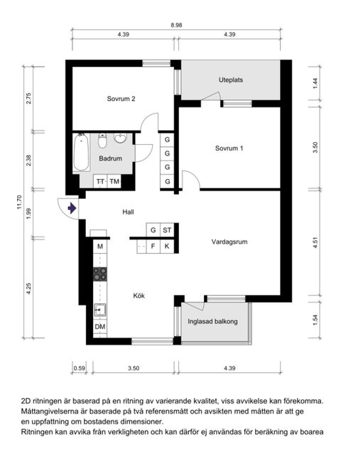 Bostadsrätt, Margreteborgsvägen 10, Silverdal, Sollentuna