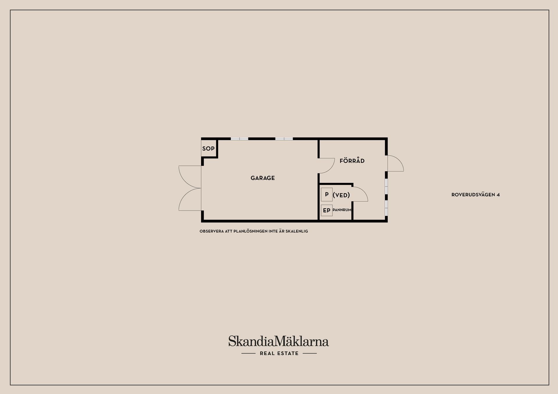 Villa, Roverudsvägen 4, Nybble, Kristinehamn
