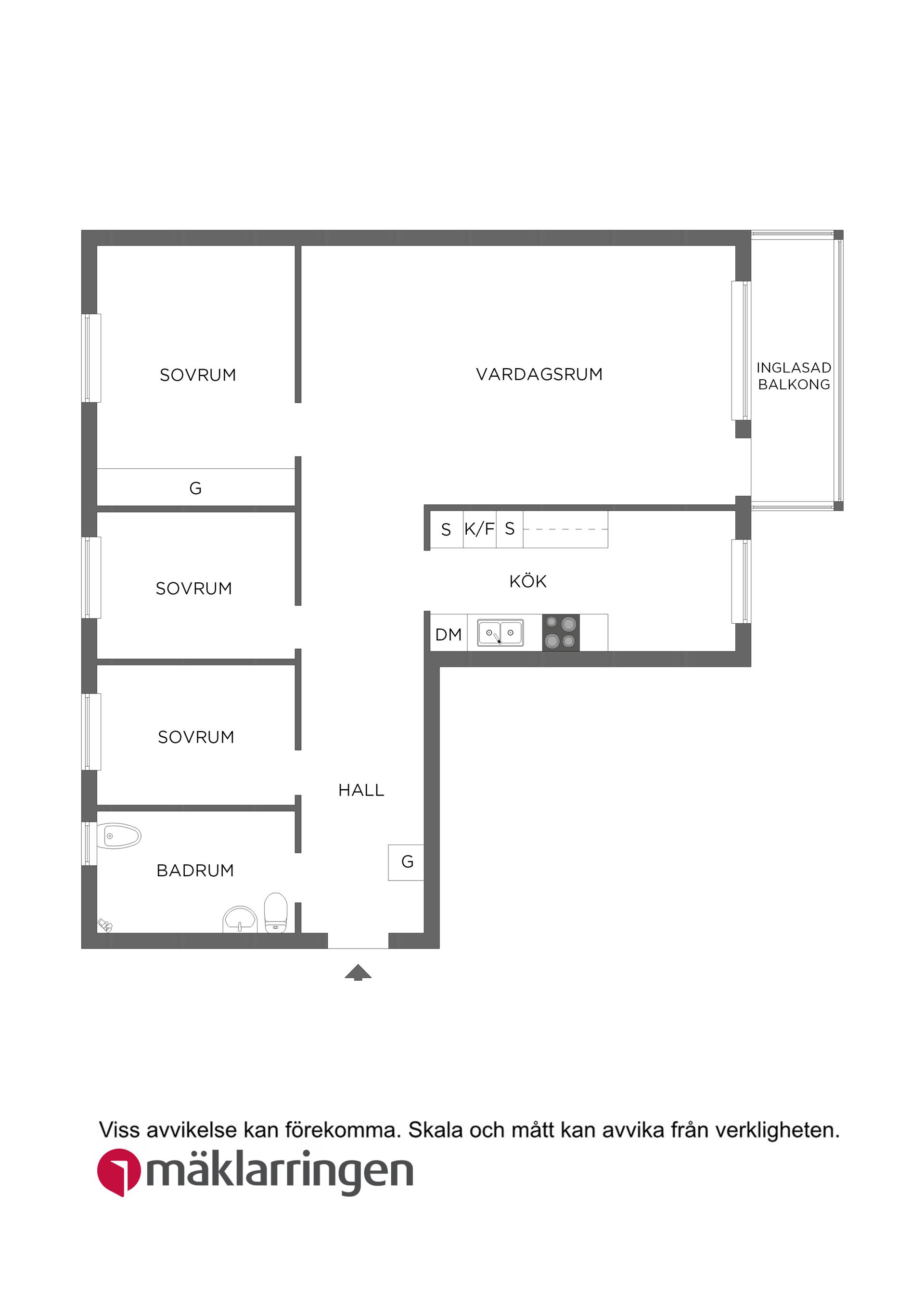 Bostadsrätt, Åkervägen 8, Västerhaninge, Haninge