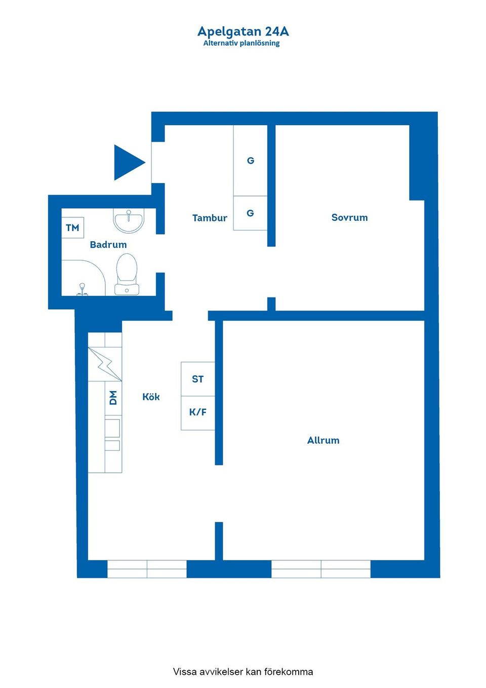 Bostadsrätt, Apelgatan 24A, Haga, Norrköping