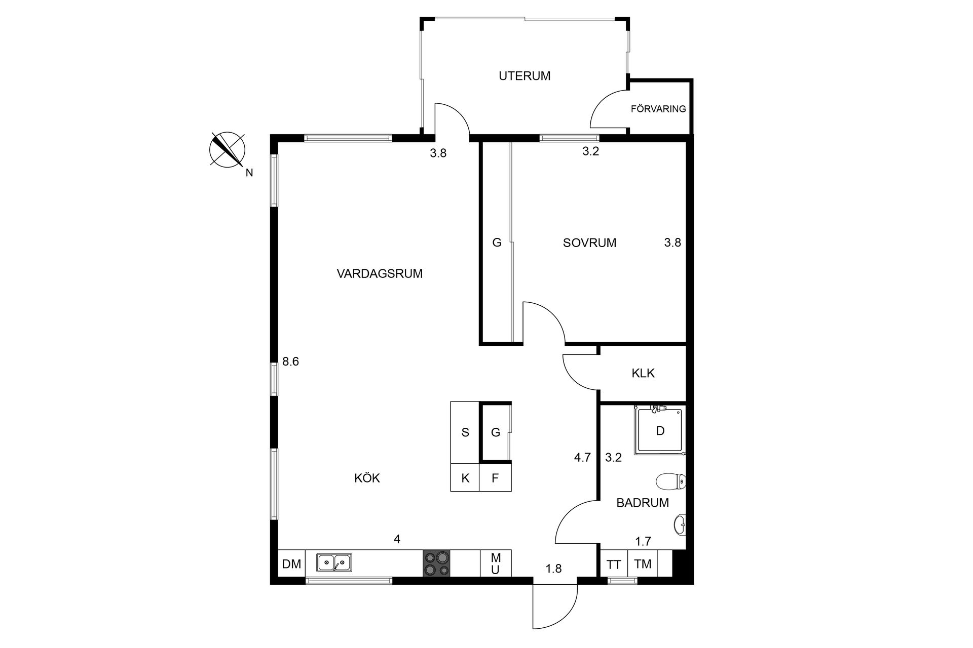 Bostadsrätt, Sjöbodsvägen 24b, Korseberg, Vänersborg