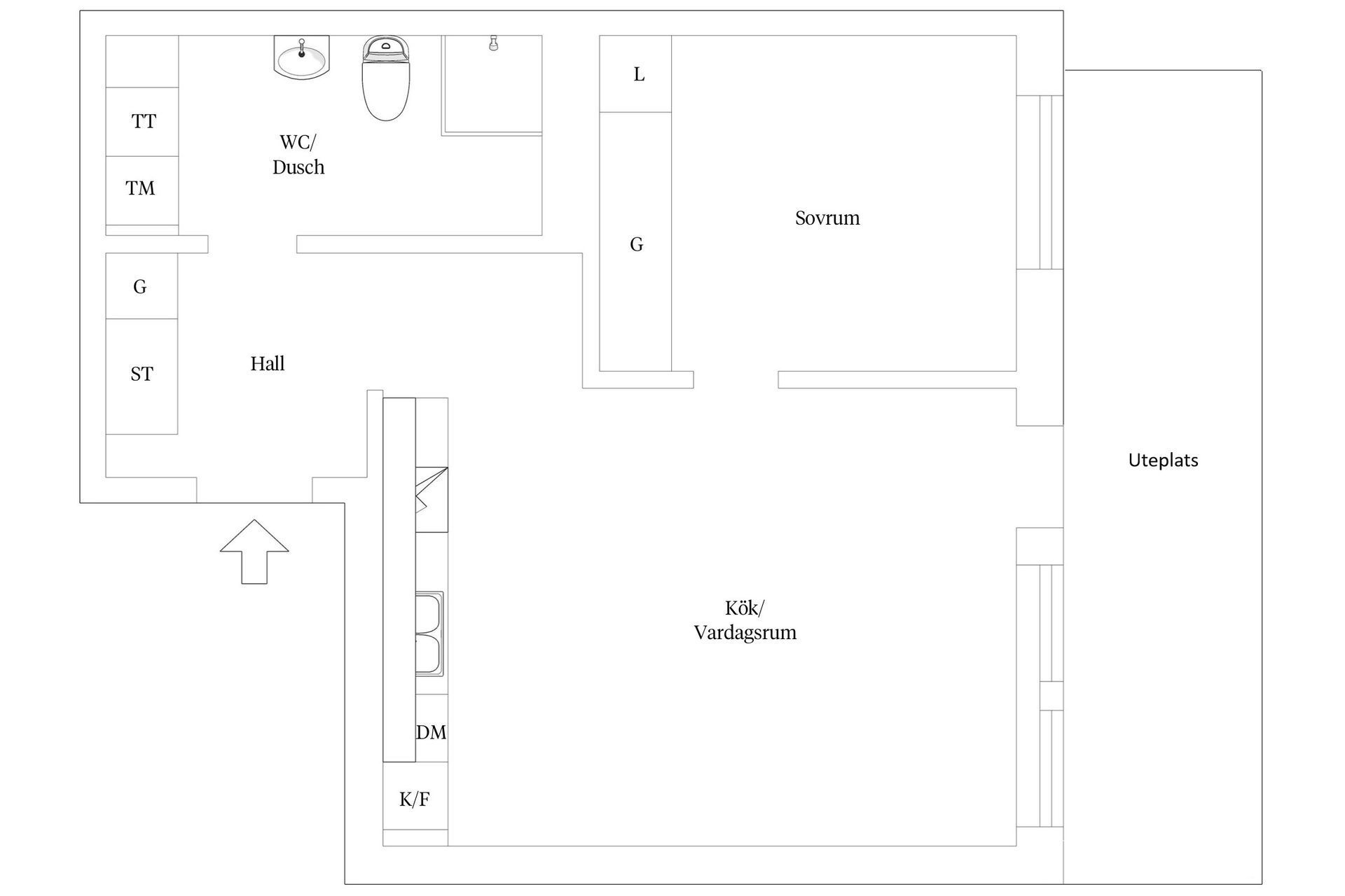 Bostadsrätt, Förrådsvägen 42, Huddinge Centrum, Huddinge