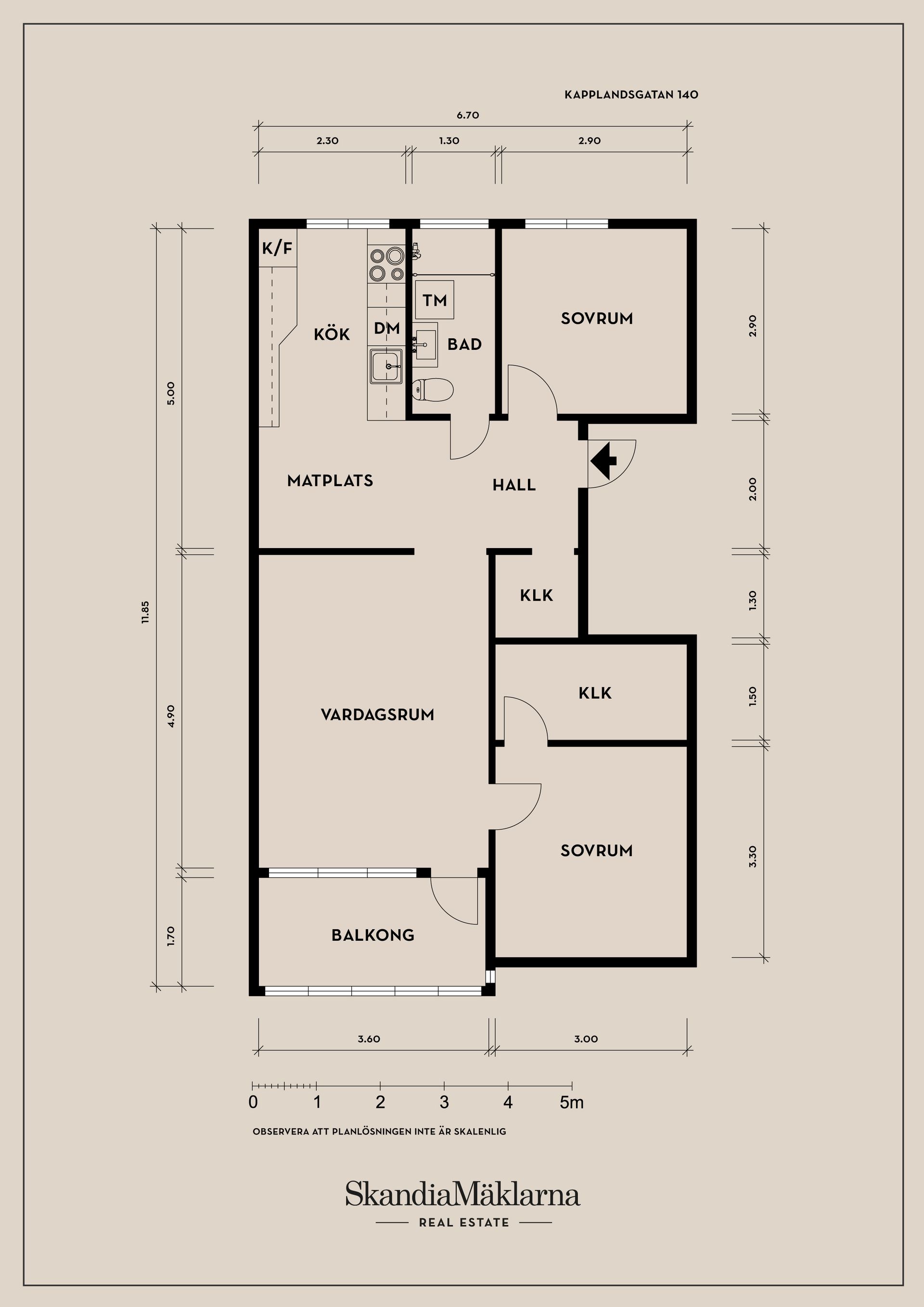 Bostadsrätt, Kapplandsgatan 140, Göteborg