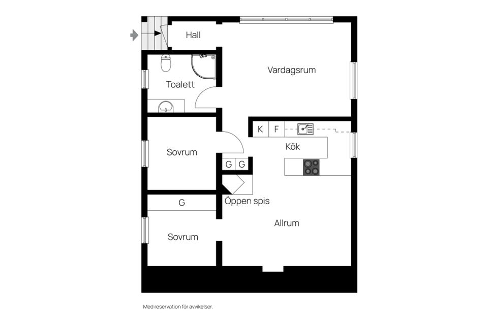 Villa, Hjortronstigen 9, Graversfors, Norrköping